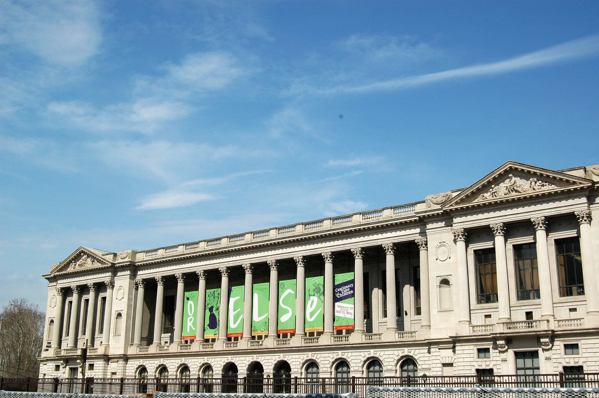 — Banners On Philadelphia's Benjamin Franklin Parkway