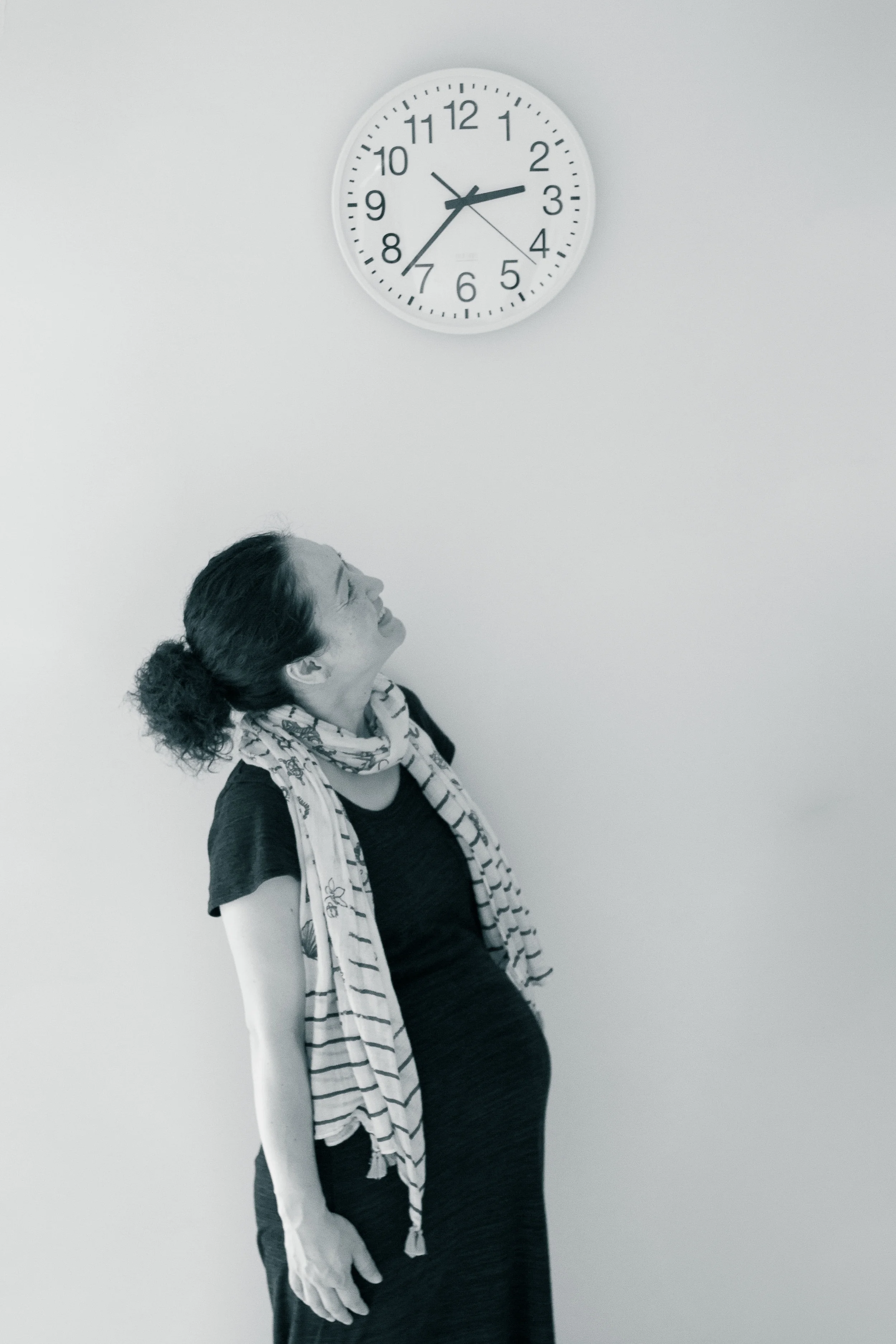 We were hoping the baby would arrive at this time the next day! Although he was born hours later the next day, it turns out that my friend's mother was able to quickly catch the train up north when the contractions started the next day and arrived at exactly this time! That works!