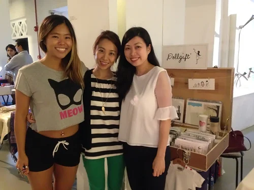 With Berri and Claire