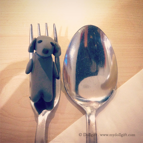 Fork & spoon. And Nono.