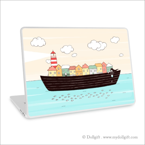 Freedom, Laptop skin