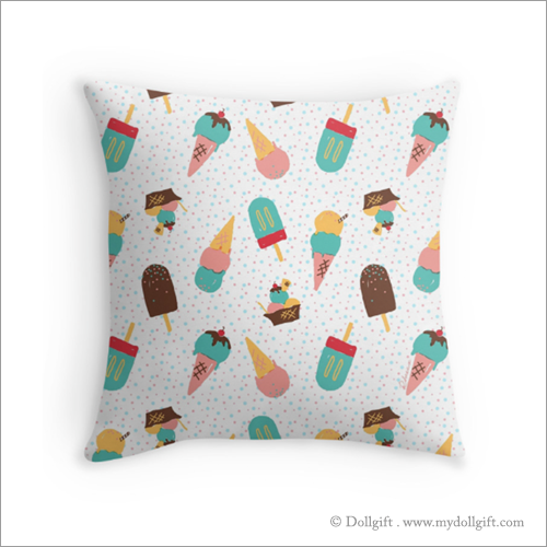 Throw pillow - Available in three different sizes, without or without insert