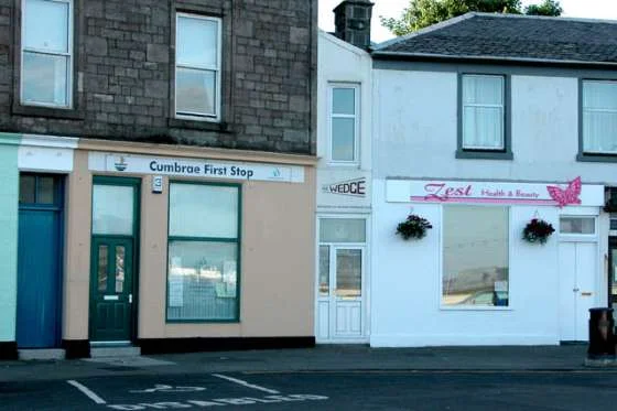 THE WEDGE IN GREAT CUMBRAE, SCOTLAND The front of this super-skinny home is just 47 inches wide, though it gets wider toward the back (hence its name). The one-bedroom has been featured in the Guinness Book of World Records and was listed for sale at $112,416 in 2015, according to the Daily Mail .