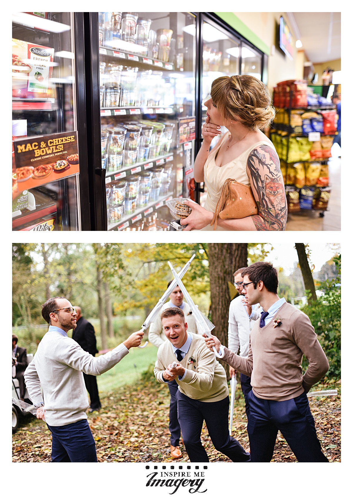 I mean, yeah, stopping for ice cream and cookies is never a bad idea. Also, umbrellas are always swords and light sabres.