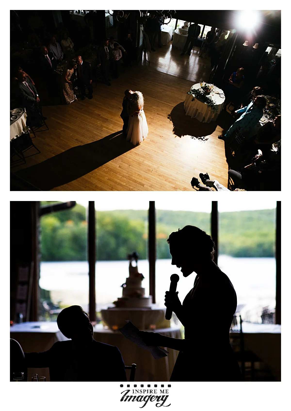 Their first dance was beautiful, and the speeches were heartfelt and hilarious all at once.
