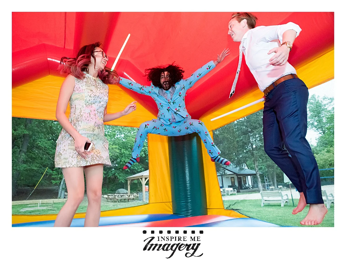 But then we went right back to partying in the bounce house!!! Wooo!!
