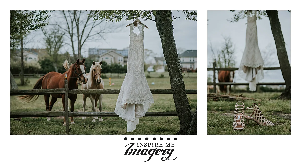 The bride asked for photos with her horses if possible. As if we'd argue about something as awesome as that!