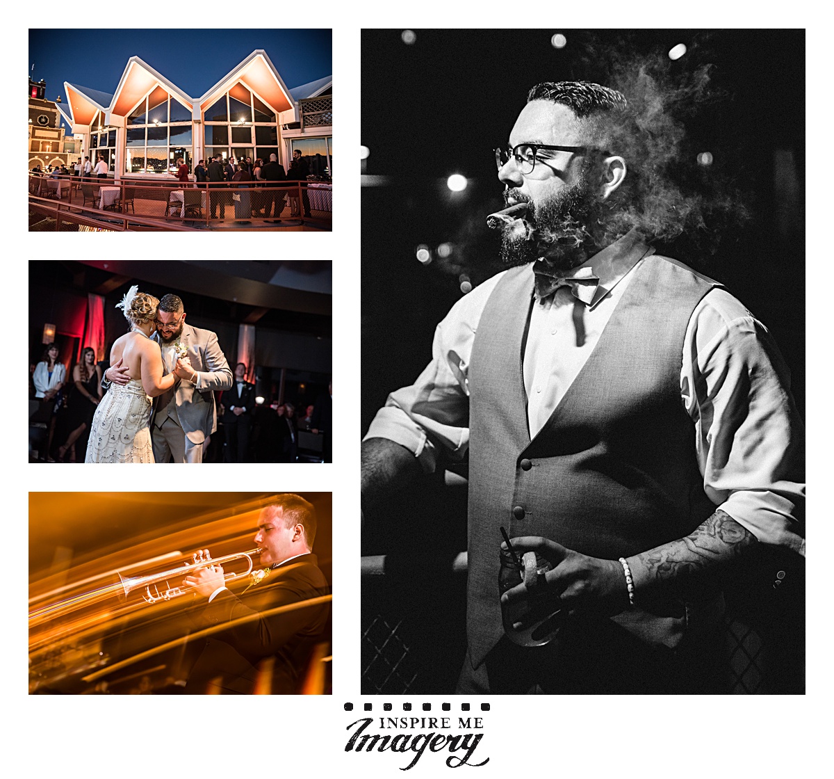 The wedding reception was at a favorite venue of ours, McLoone's Supper Club in Asbury Park.
