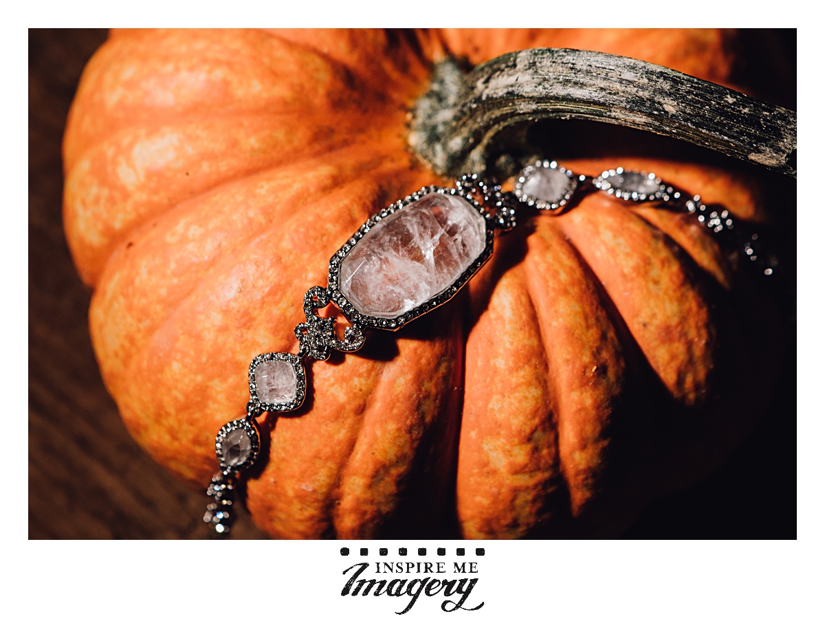 Little mini pumpkins are always fun for featuring jewelry.