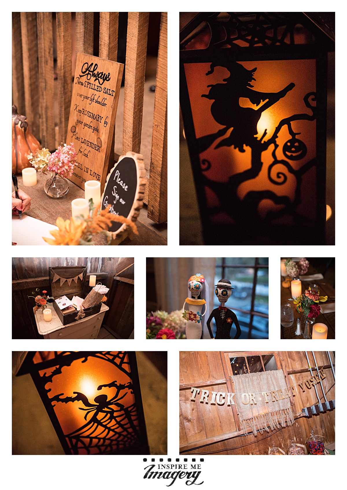 They had amazing Halloween details. I think "Trick or Treat Yoself" is my favorite.