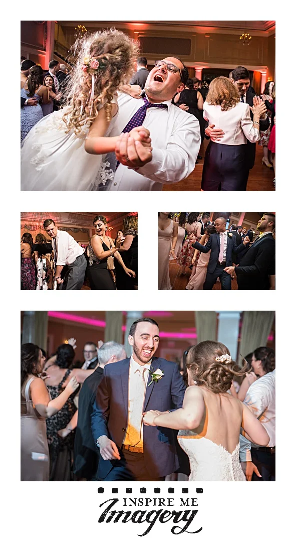 Reception time! Party, party, party!