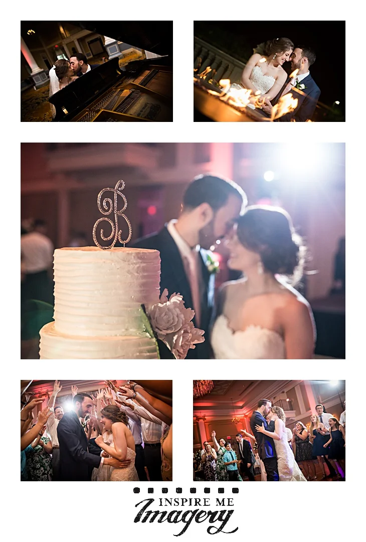 A quick couple of portraits from the reception, cake cutting, and more love.