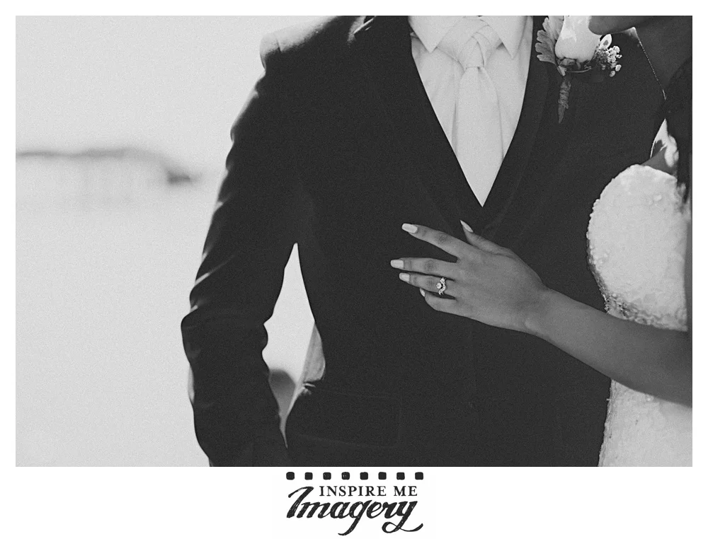 We always try to take a shot that features the rings on their wedding day.