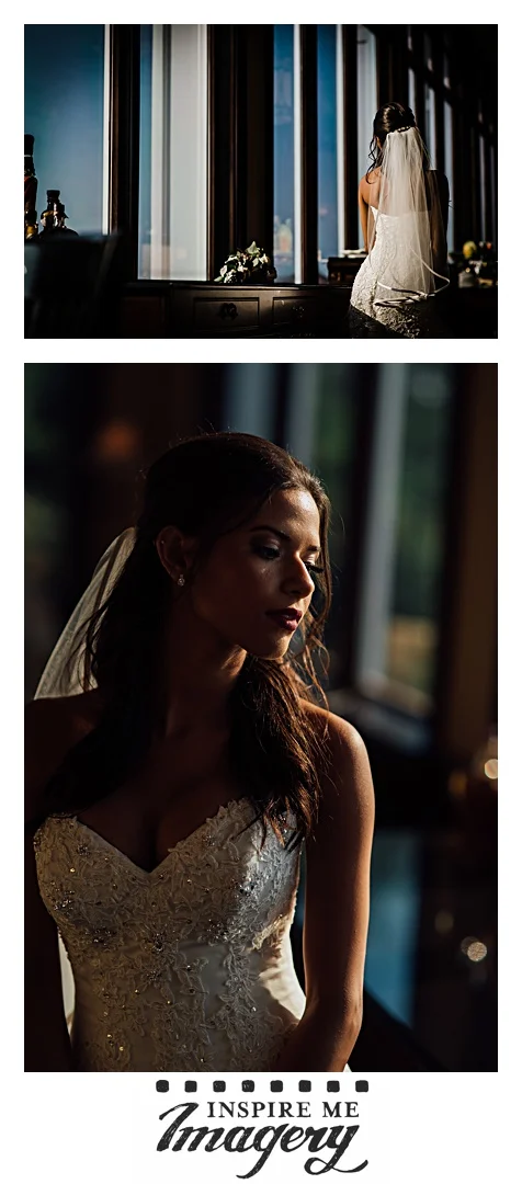 What can you say about a beautiful bride in beautiful evening light?
