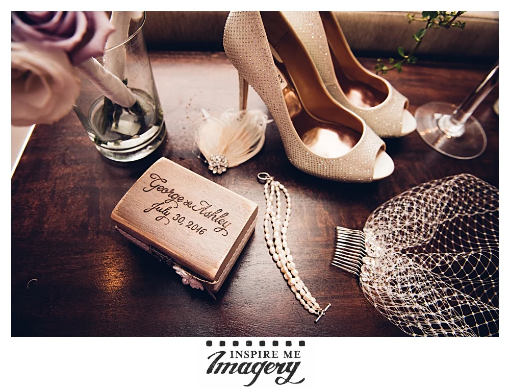All the details were just beautiful. We love a birdcage veil and an understated fascinator!