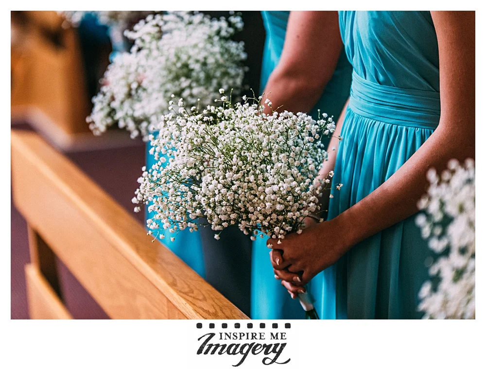 Soft and romantic bouquets of baby's breath.