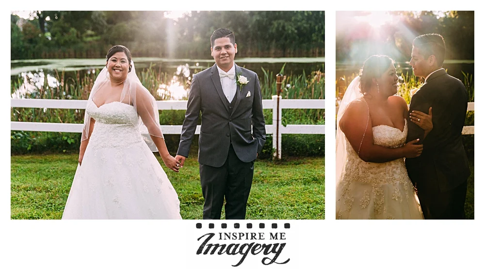 Portraits of the bride and groom as we near sunset.