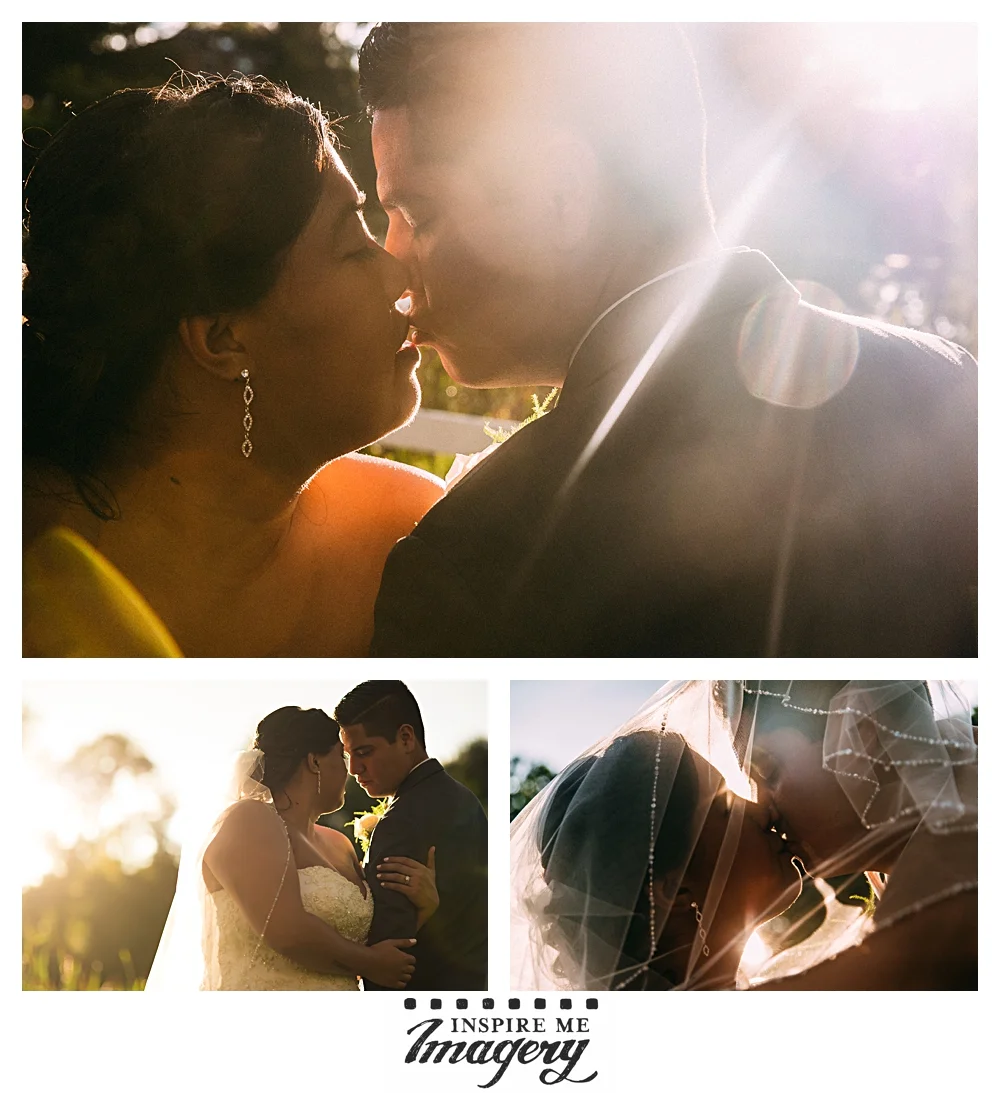 Portraits of the bride and groom as we near sunset.
