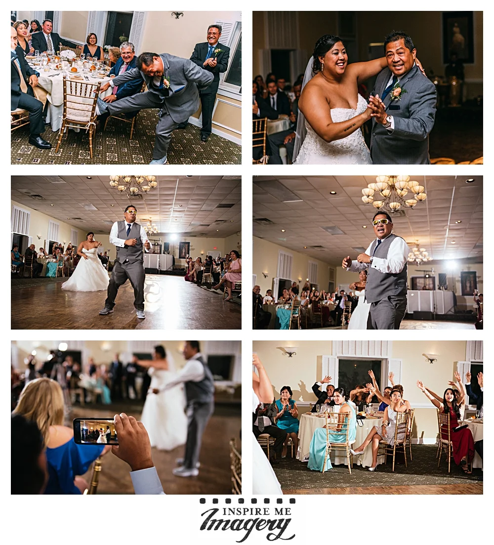 Liza and her dad followed it up with a killer routine that complimented it perfectly and got the party started.