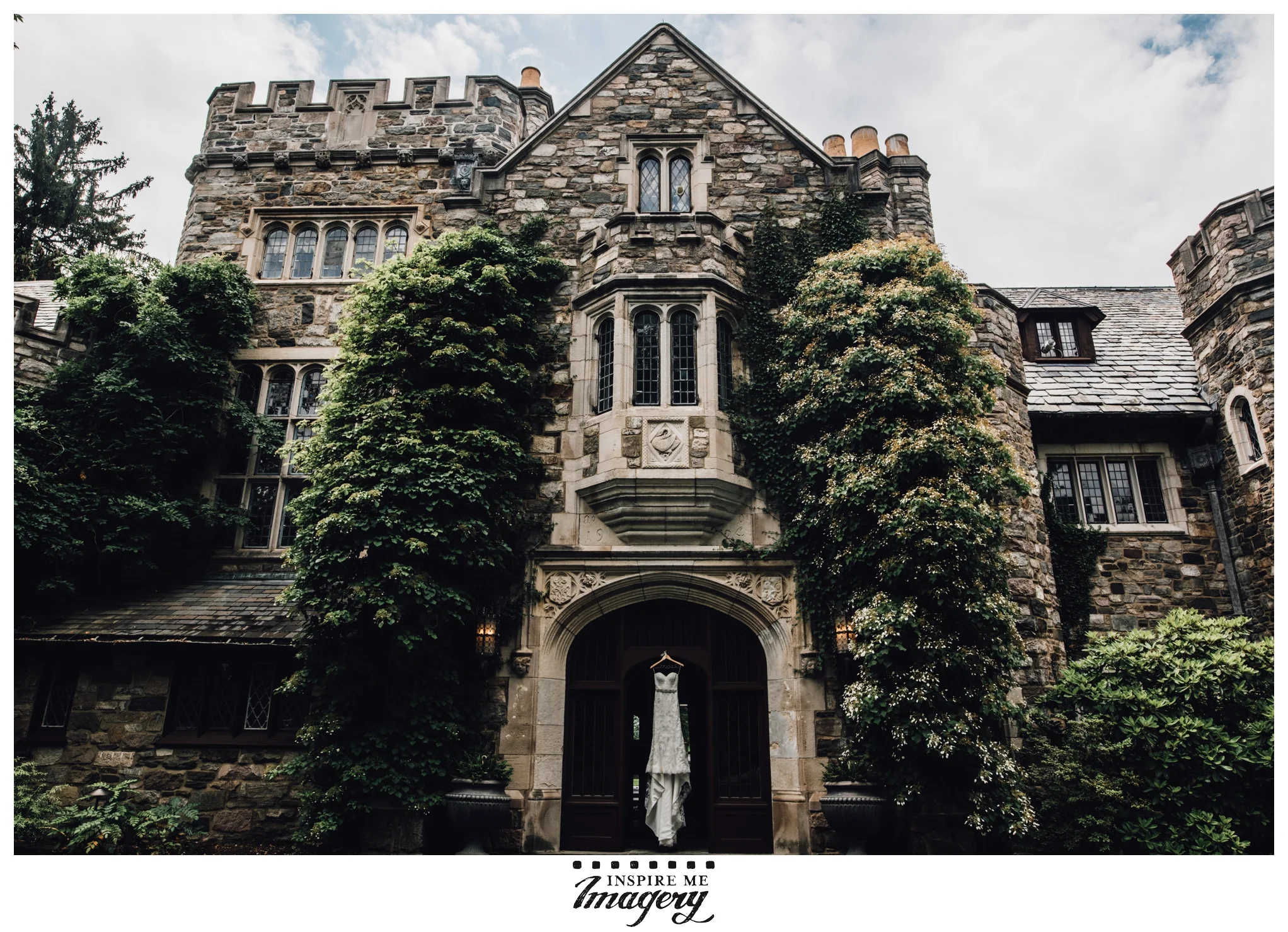 Skylands Manor is just so incredible. What a place to get married. We were excited to be able to showcase the dress and the setting for the wedding so perfectly.