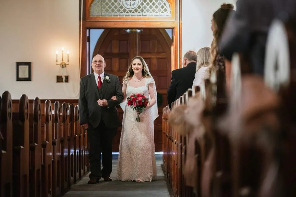 Eileen Margaret - This photo is special for me because it was my wedding day and I couldn’t picture anyone else walking me down the isle 💕👰🏻