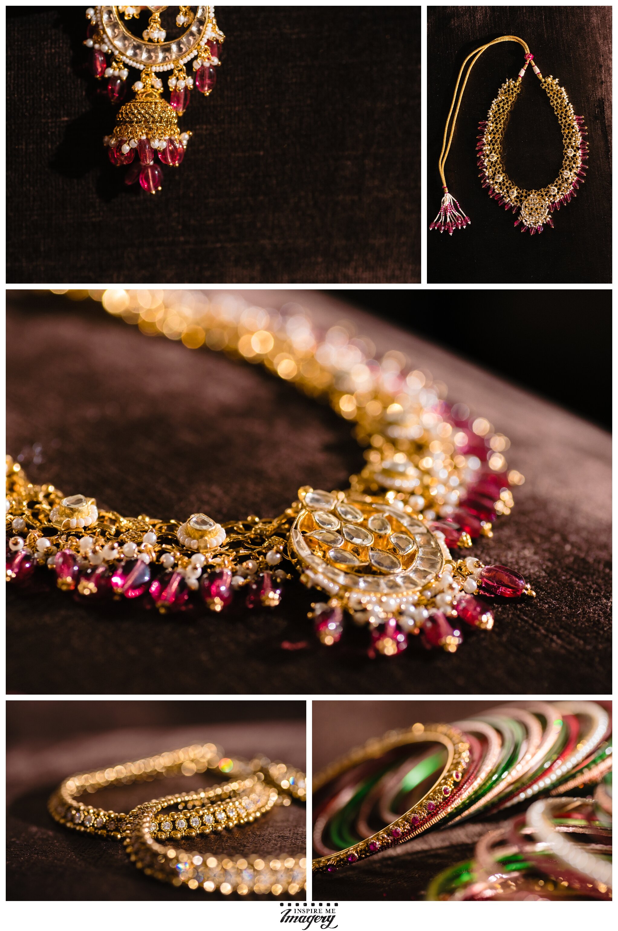 Antique Gold Kundan Bangles - Indian Jewellery Designs