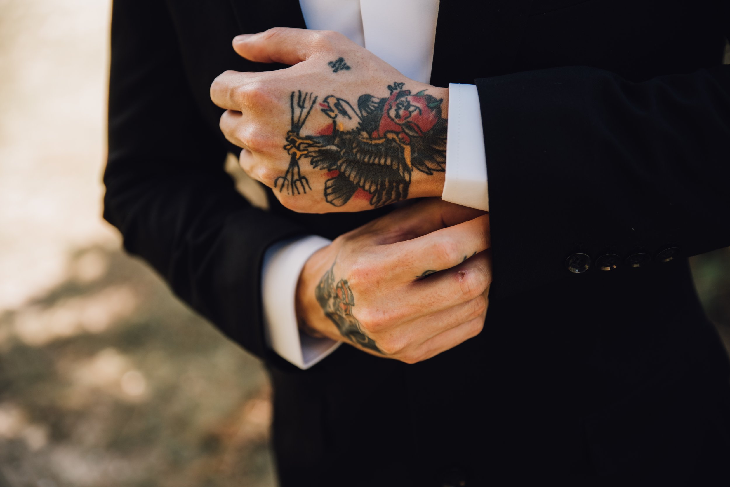 Tattoo groom prep details