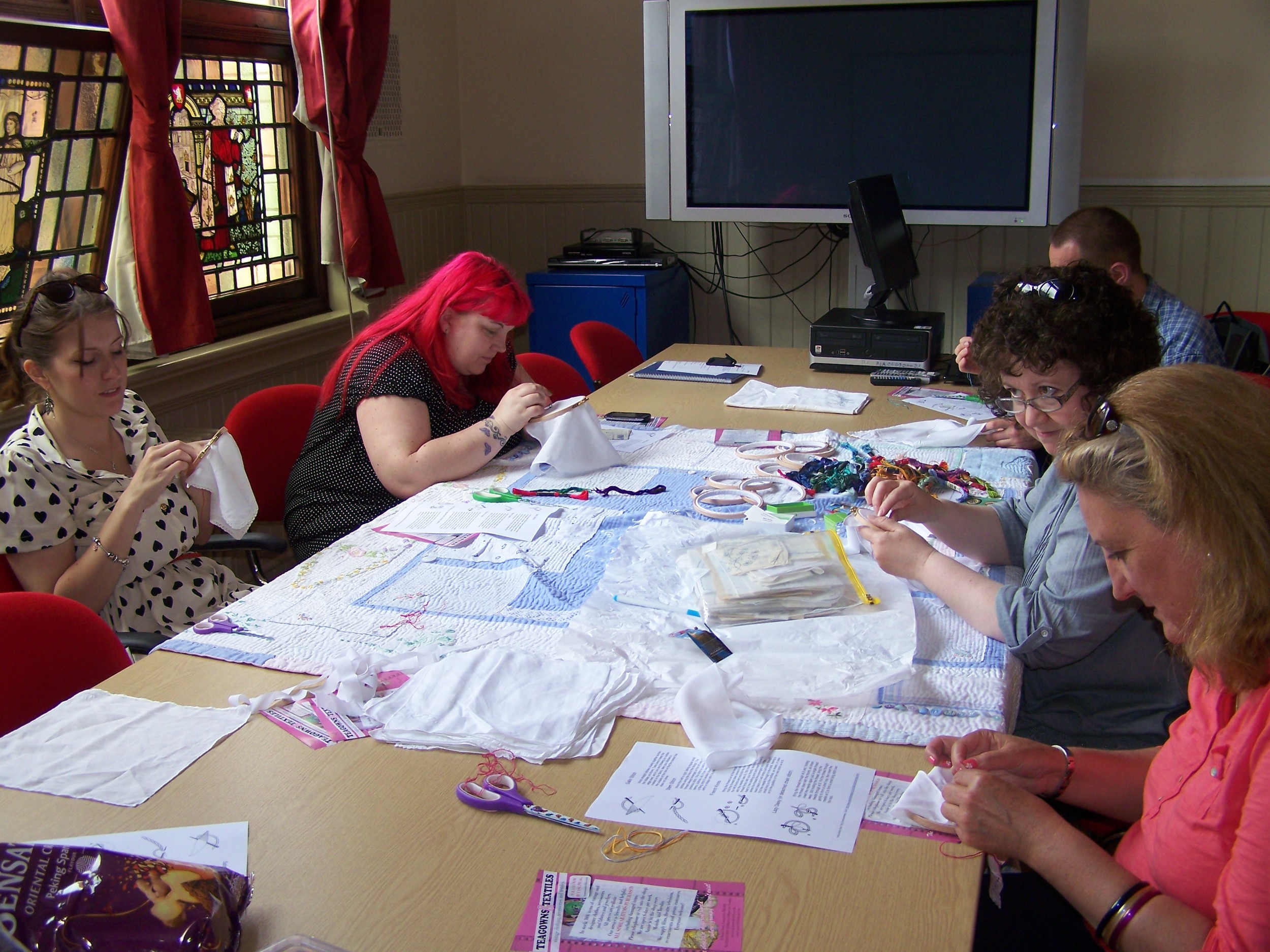 Embroidery Workshop Hosted by Elena Thomas