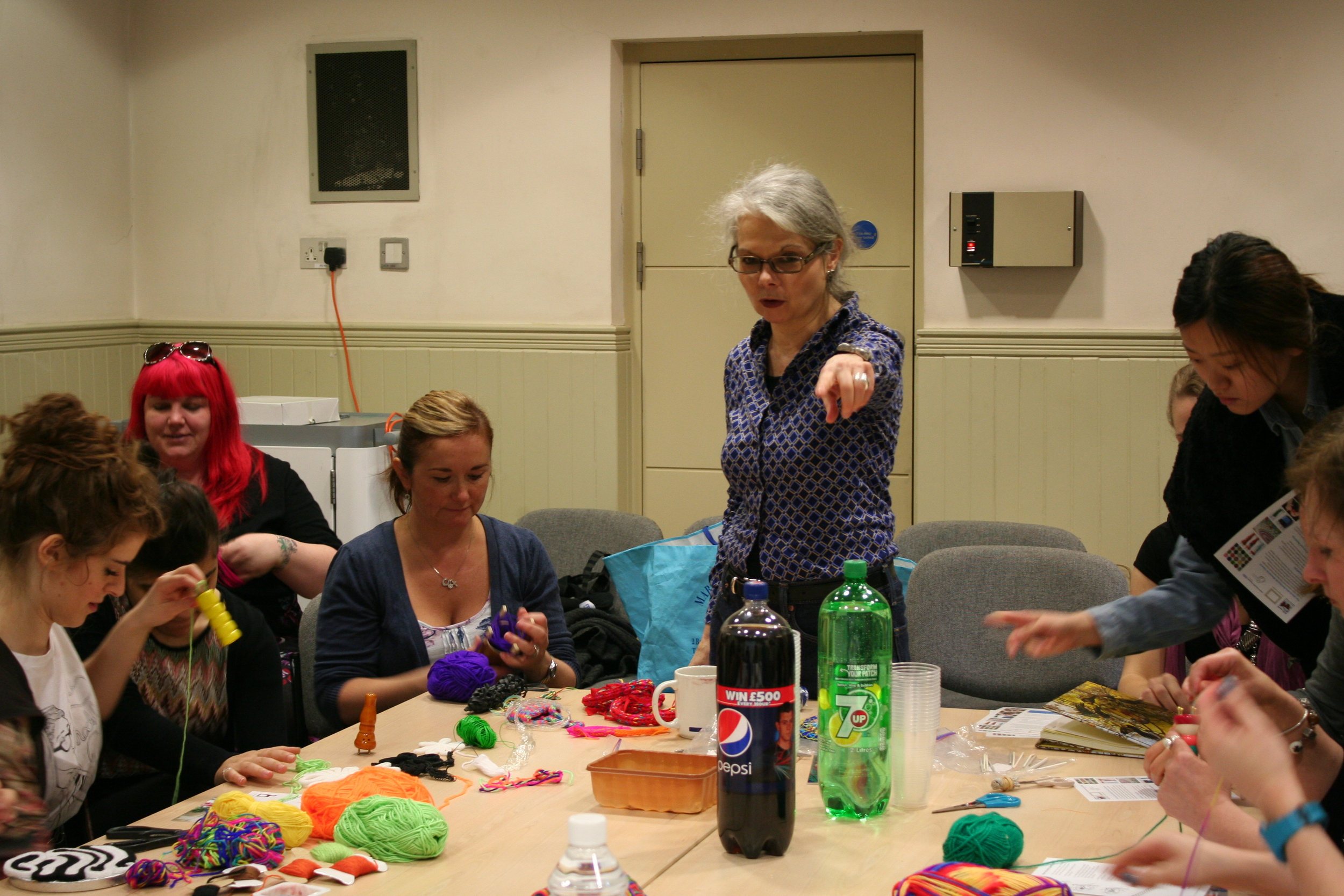 The Craftswoman's Club: French Knitting