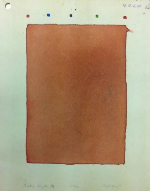 Kathi Hyde, watercolour,
1915, MR 4020