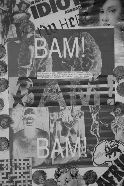 Front cover of BAM! BAM!, fanzine created by artist Barby Asante with members of Tate Collective, 2011.