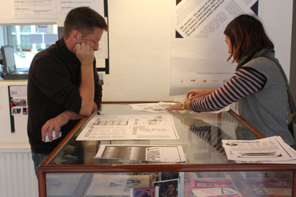 Radical Print Workshop held at 198 Contemporary Arts and Learning, Brixton, on 26 November 2011.