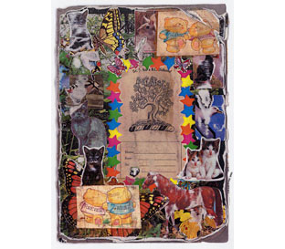 Jamie Shovlin, Naomi V Jelish , 2004, mixed media