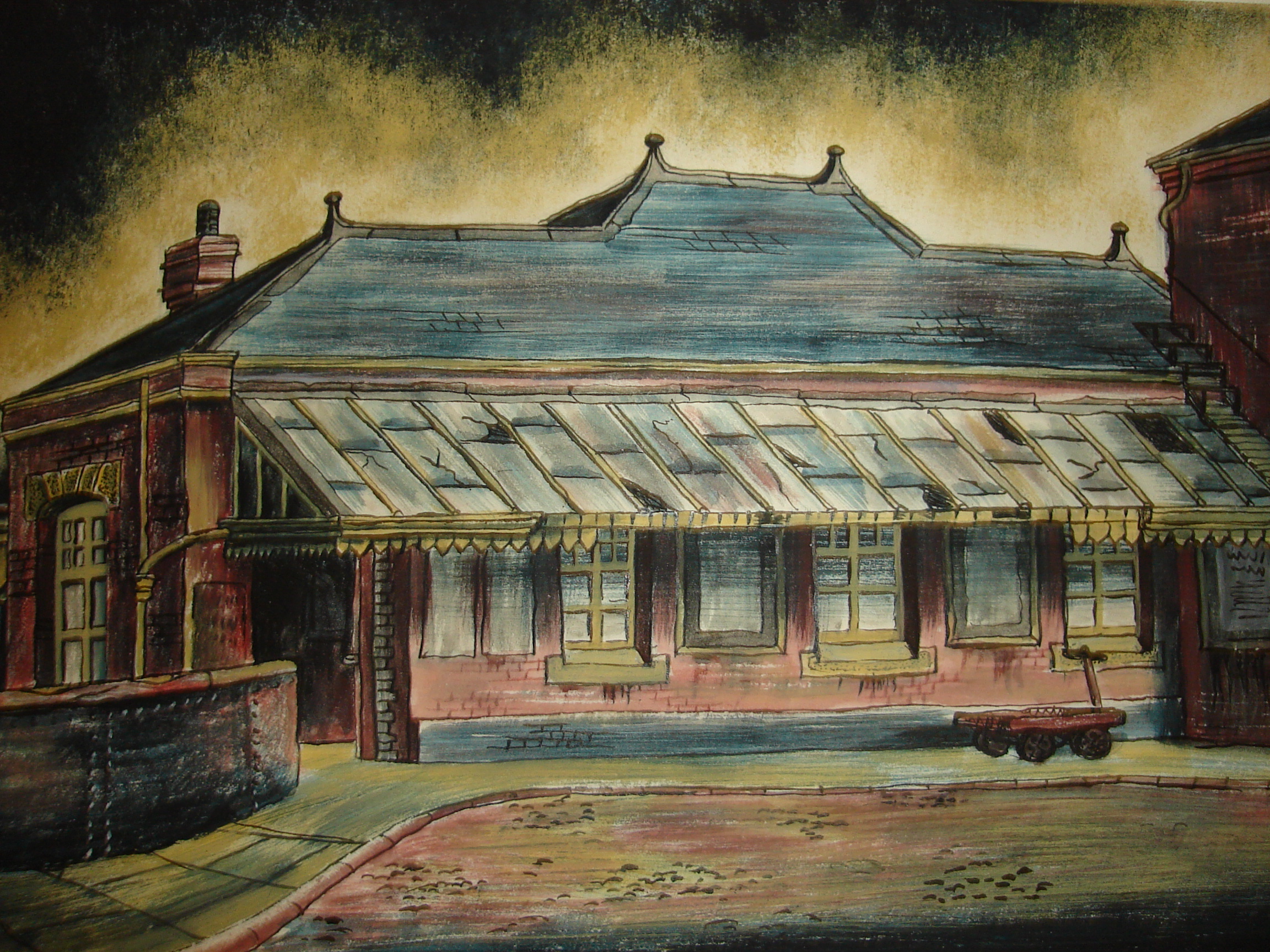 Arthur Lockwood, Tysley Station, Birmingham , 1950