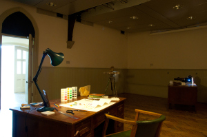 Stuart Mugridge, Installation shot of Private Room , MA show, 2014