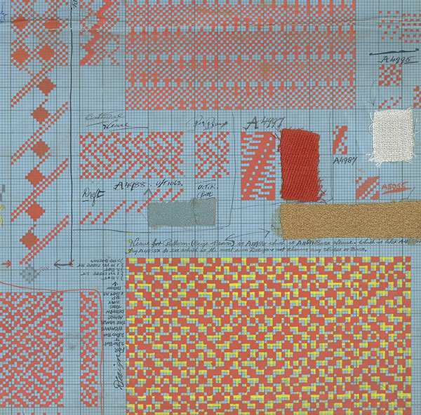 Hannah Lamb, Cross stitched embroidery, 2015.