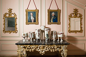 Matt Smith, Garniture: The Bullock Buckets on display at Uppark House, 2014.