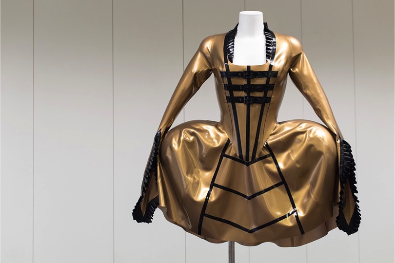 House of Harlot, It's Not Huguenot , exhibited in Fabric of the City , Cass Gallery, July 2015