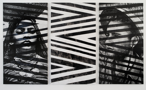 Brook Andrew, Memory (Triptyque) , 2016.