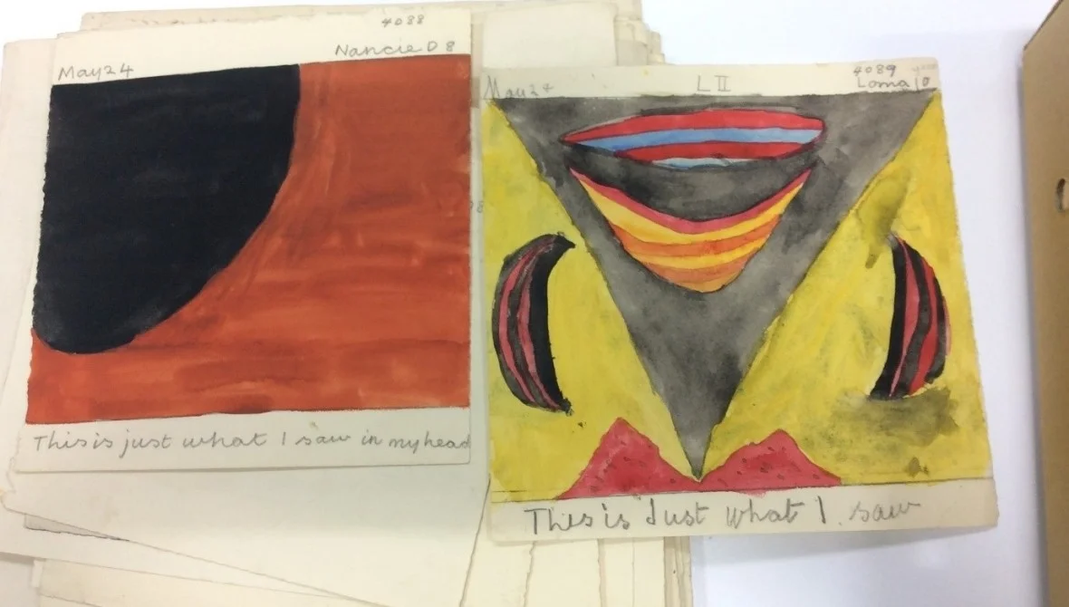 Photo credit: Katarina Hruskova/ Sarah Mills, Mind pictures from the Marion Richard collection, ADM Archives