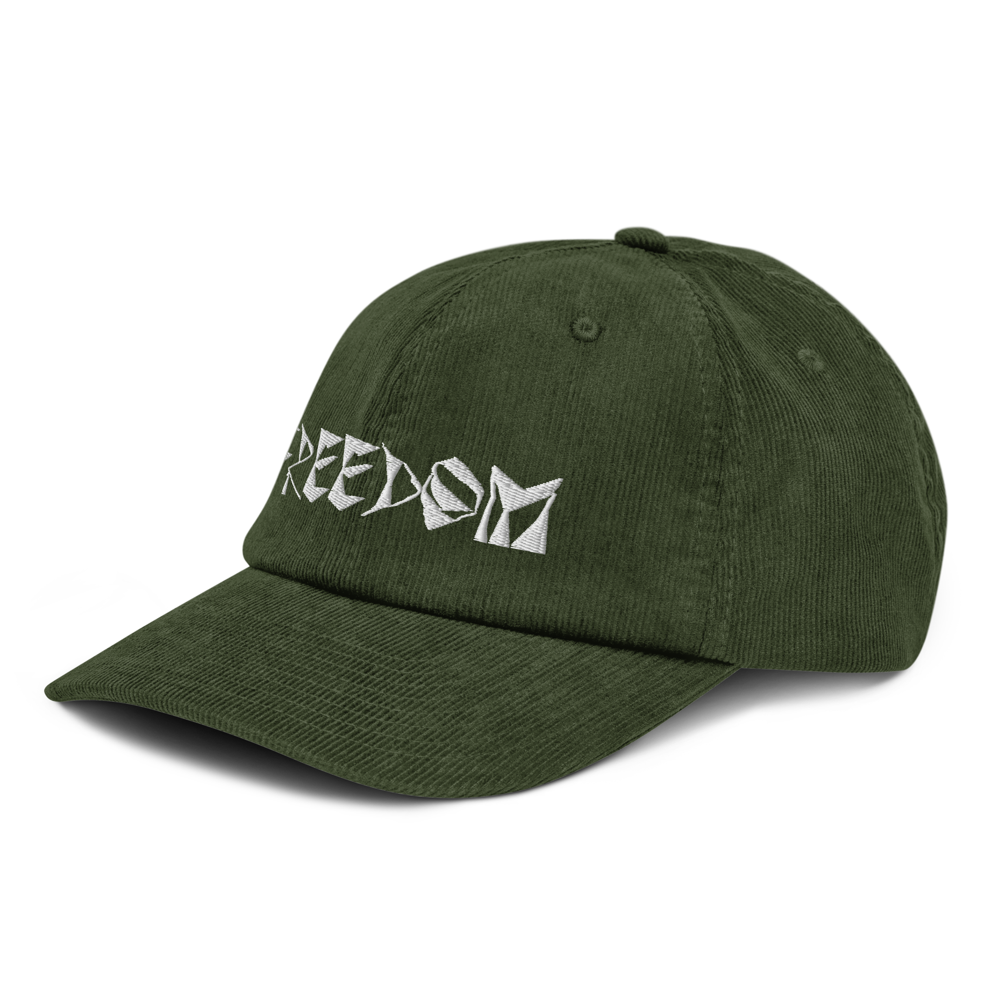 corduroy-hat-dark-olive-left-front-68698337aa9f7.png