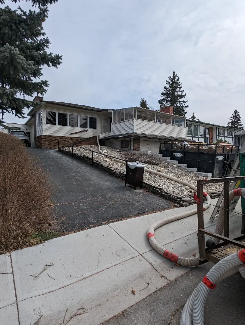 Long distance insulation removal