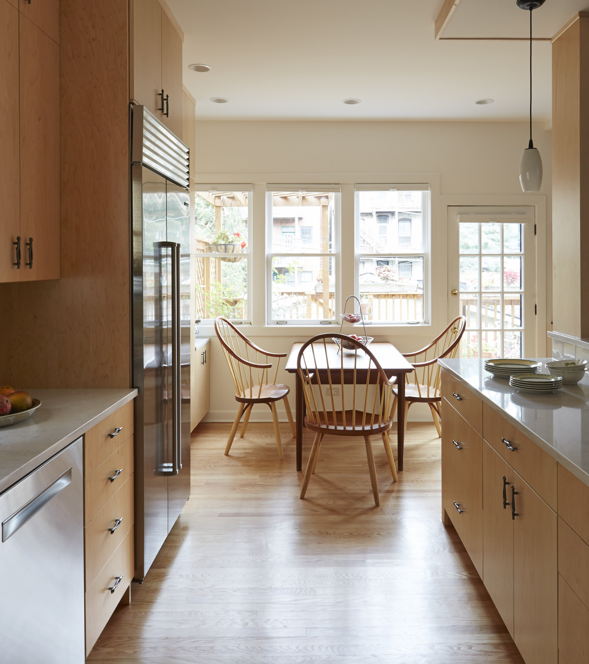 Modern, Nature-Inspired Kitchen, Chicago