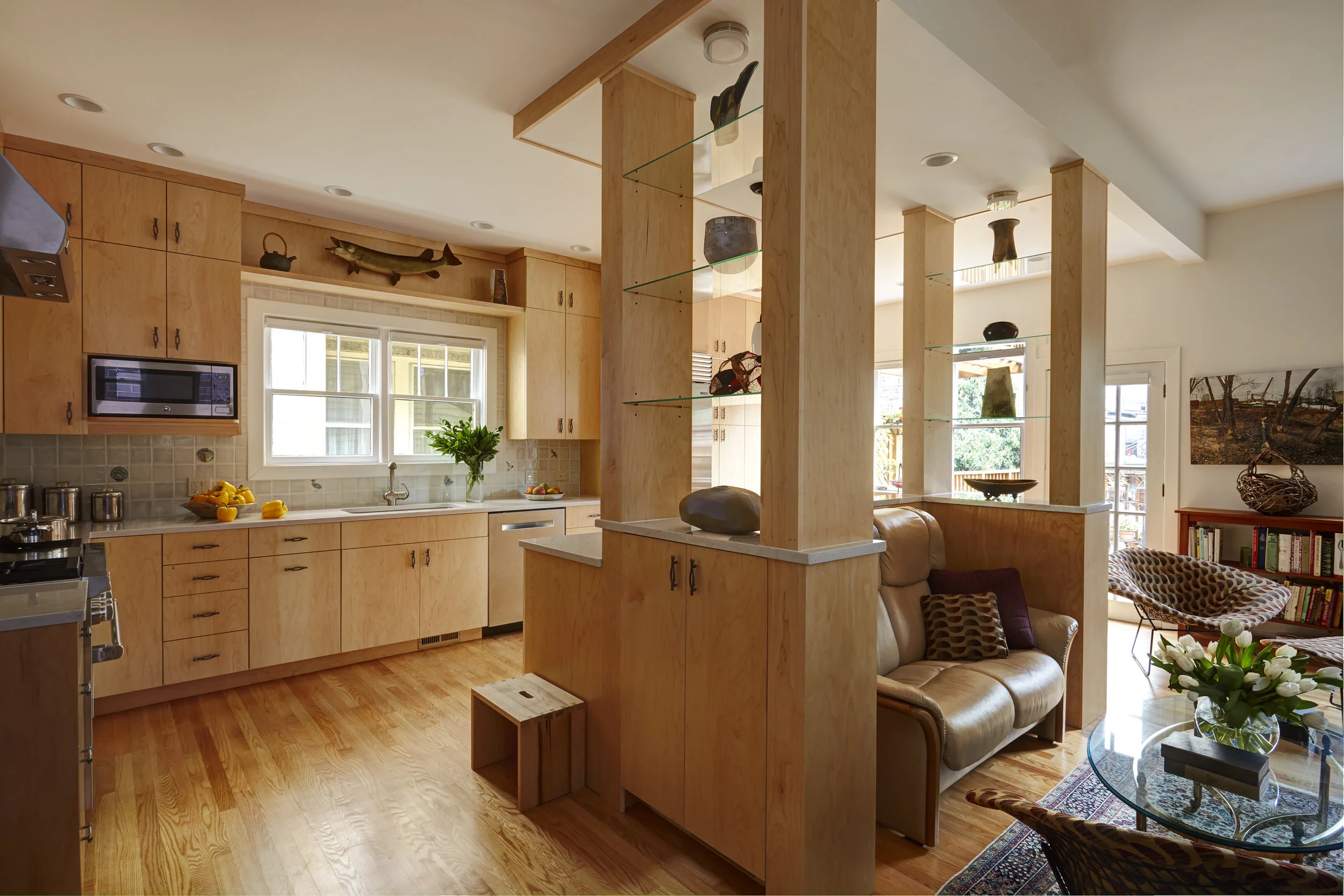 Modern, Nature-Inspired Kitchen, Chicago