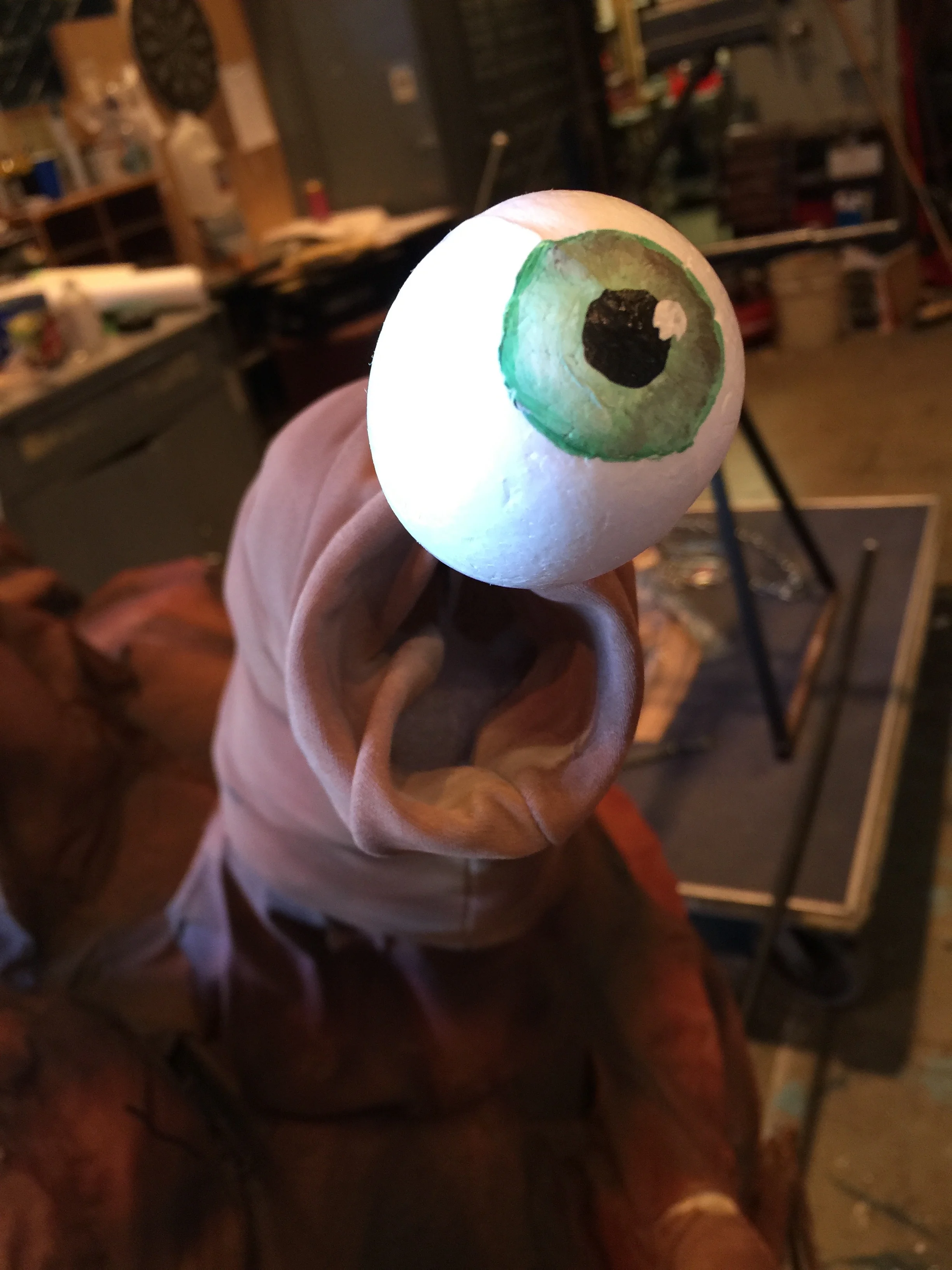 Tentacle eye ball install