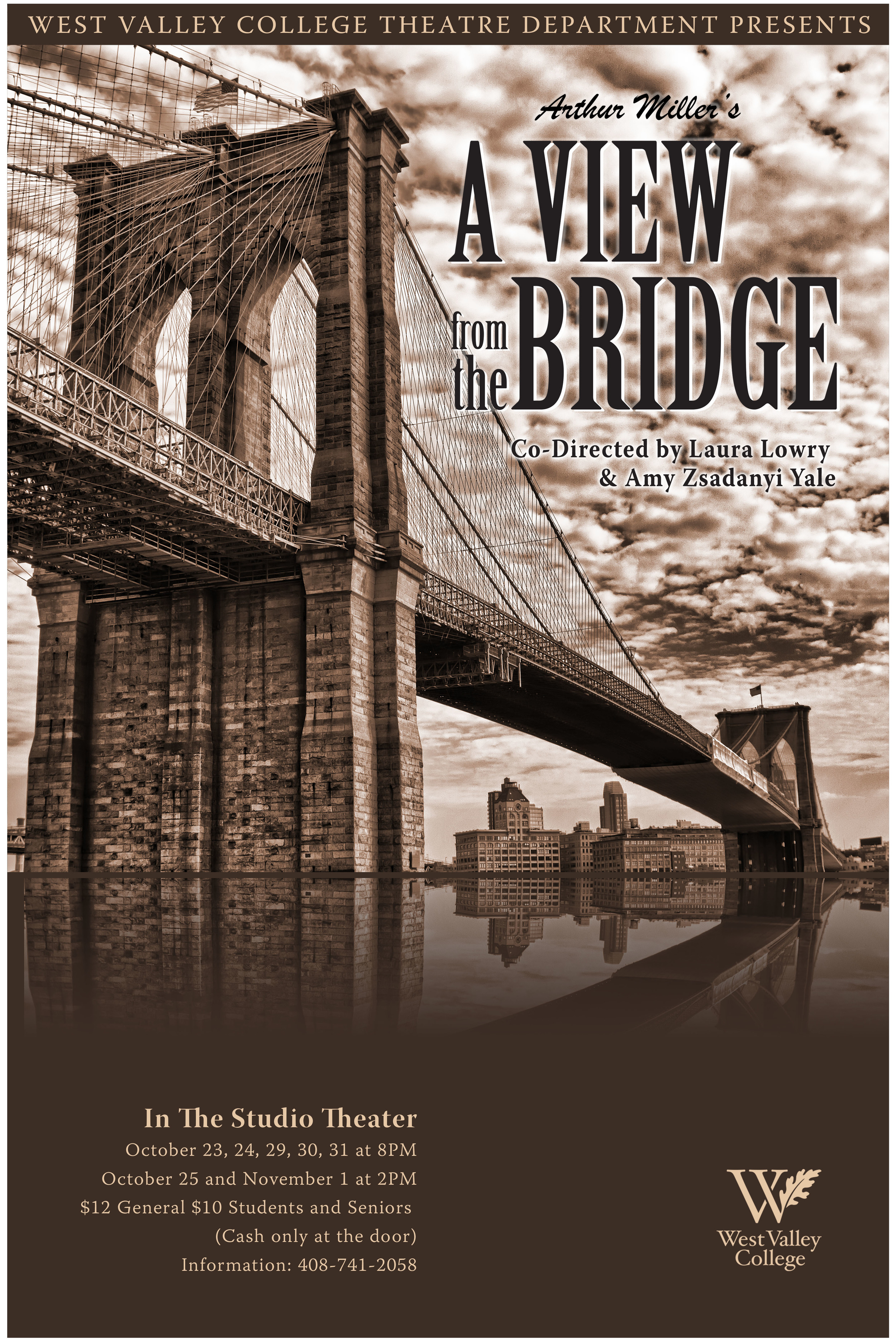 A View From the Bridge poster