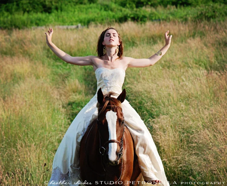 A Girl Her Horse Studio Petronella