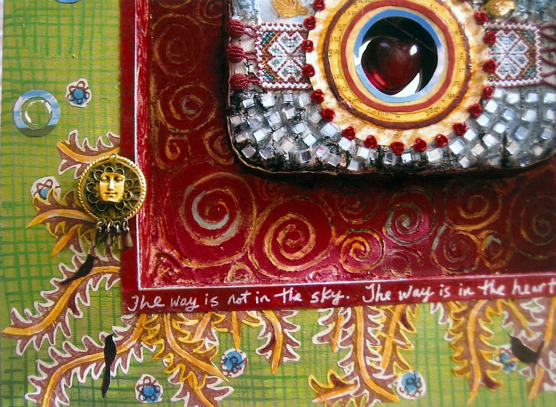 Detail of "The Way is Not in the Sky"