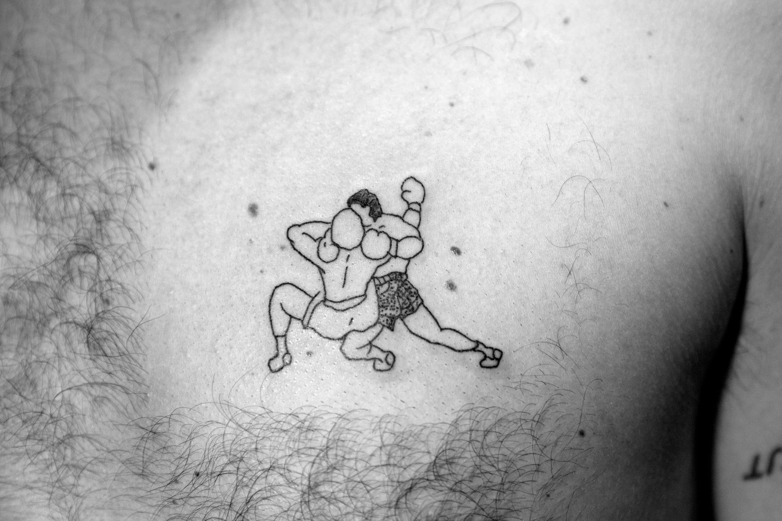 the wrestlers
