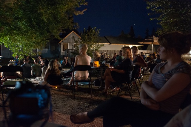 Moon Picnic, August 20, 2016. Lake Country Art Gallery, Lake Country, Canada. June 22 - September 16, 2016. Photo courtesy of Tina Knooihuizen.